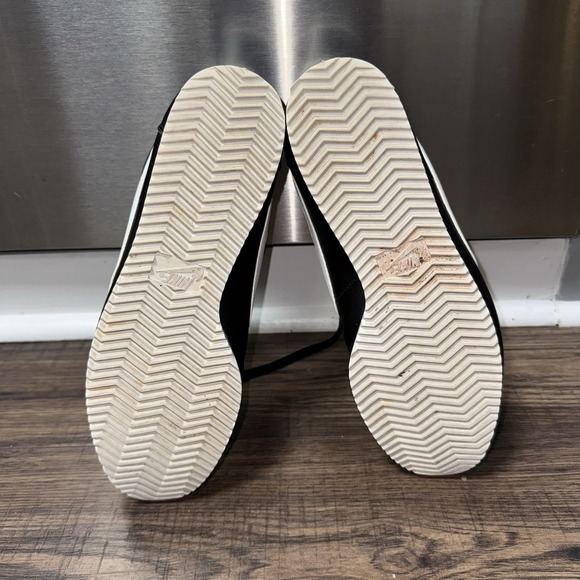 Nike Cortez Black White Leather Classic Sneakers Men's Size 9.5 - Picture 8 of 8